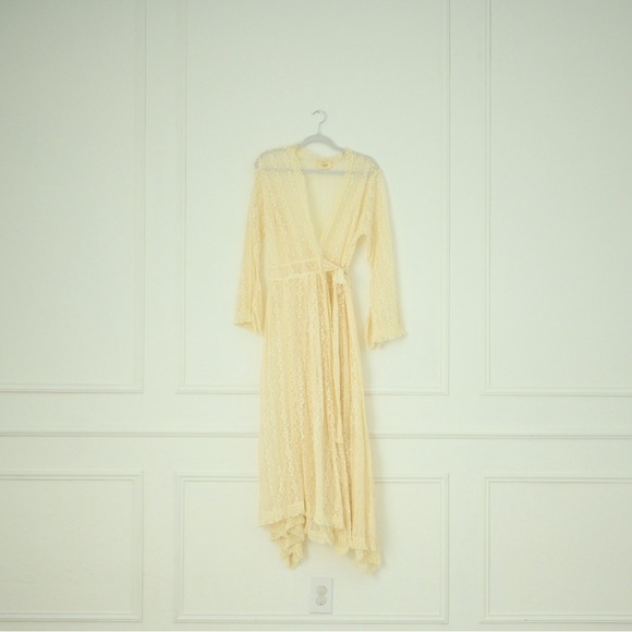 Coven Pirate Queen Lace Wrap Maxi Dress size XL - Picture 7 of 8